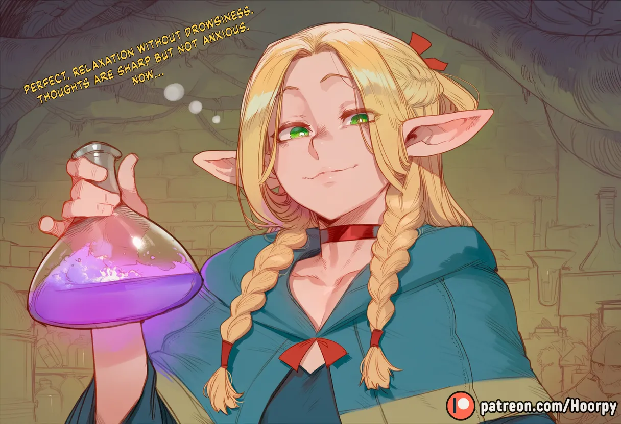 Marcille's Potion Experiment porn comic picture 10