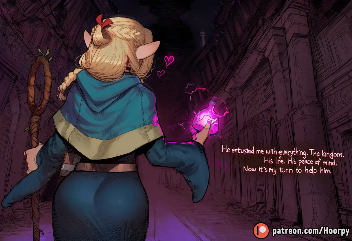 Marcille's Potion Experiment porn comic picture 11