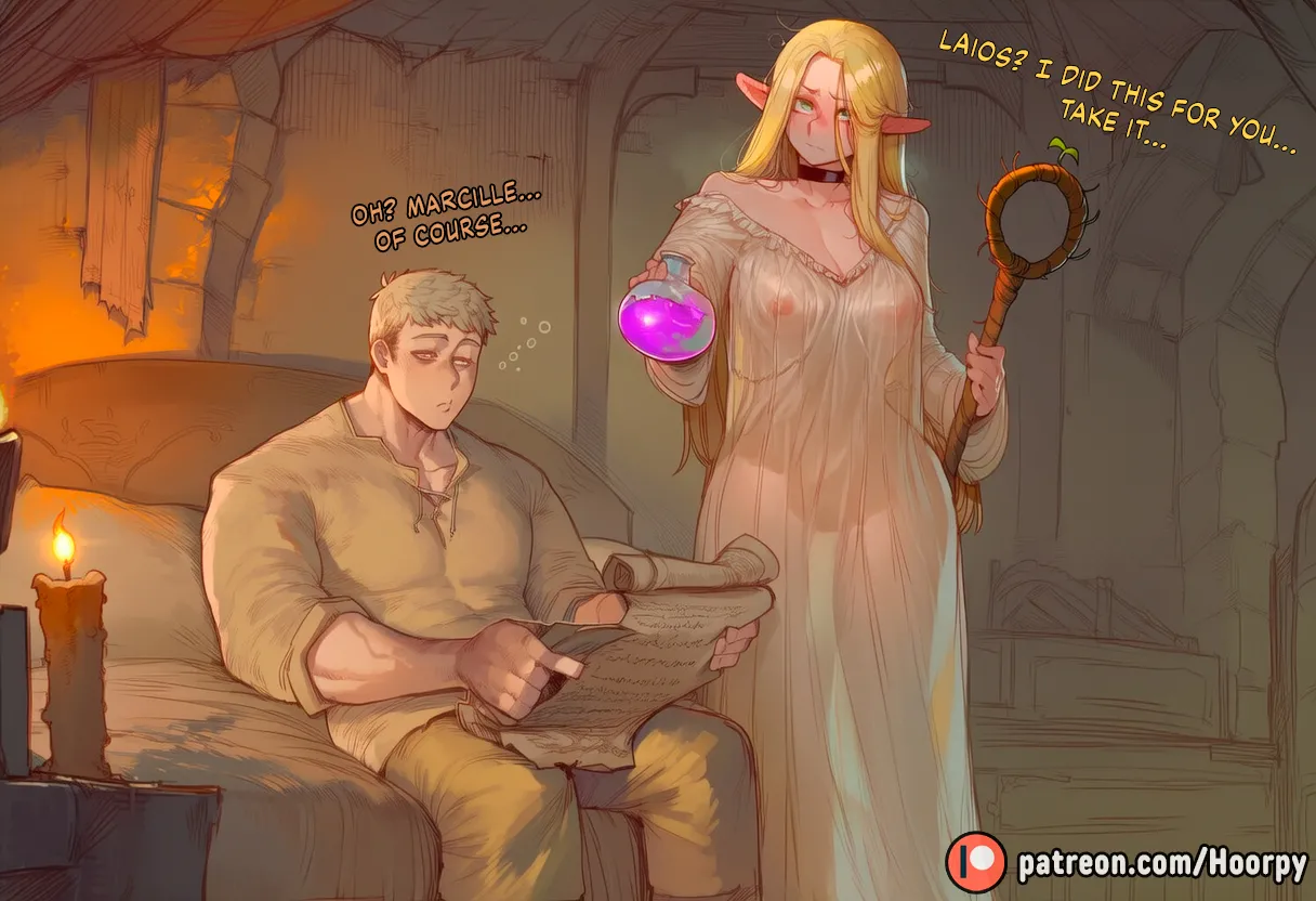 Marcille's Potion Experiment porn comic picture 12