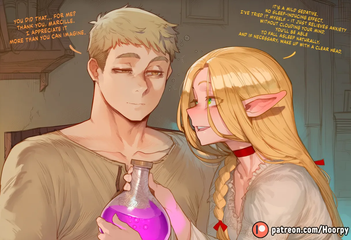 Marcille's Potion Experiment porn comic picture 13