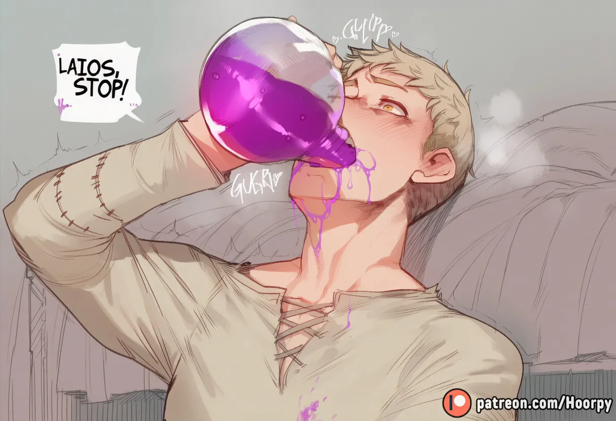 Marcille's Potion Experiment porn comic picture 14