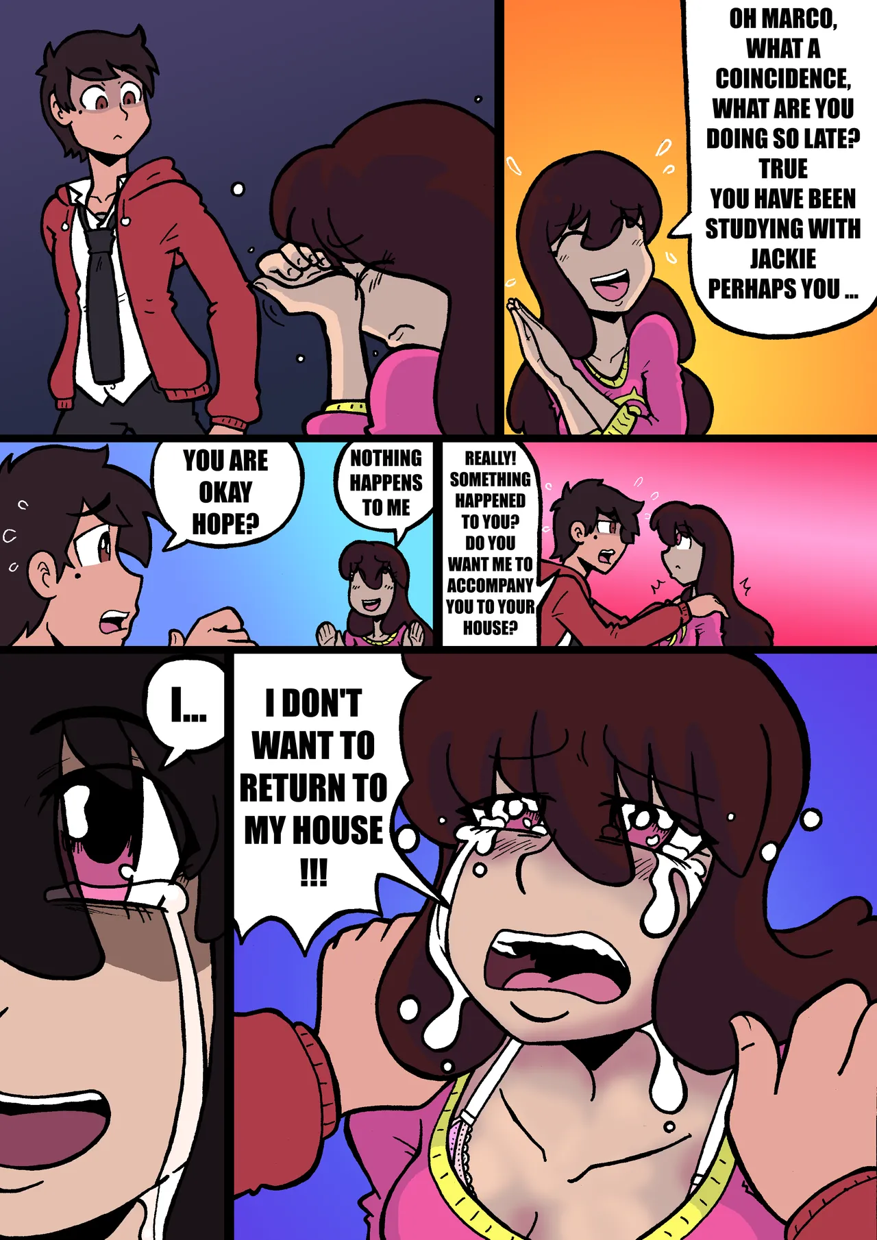 MARCO HAREM WORLDS SCHOOL porn comic picture 11