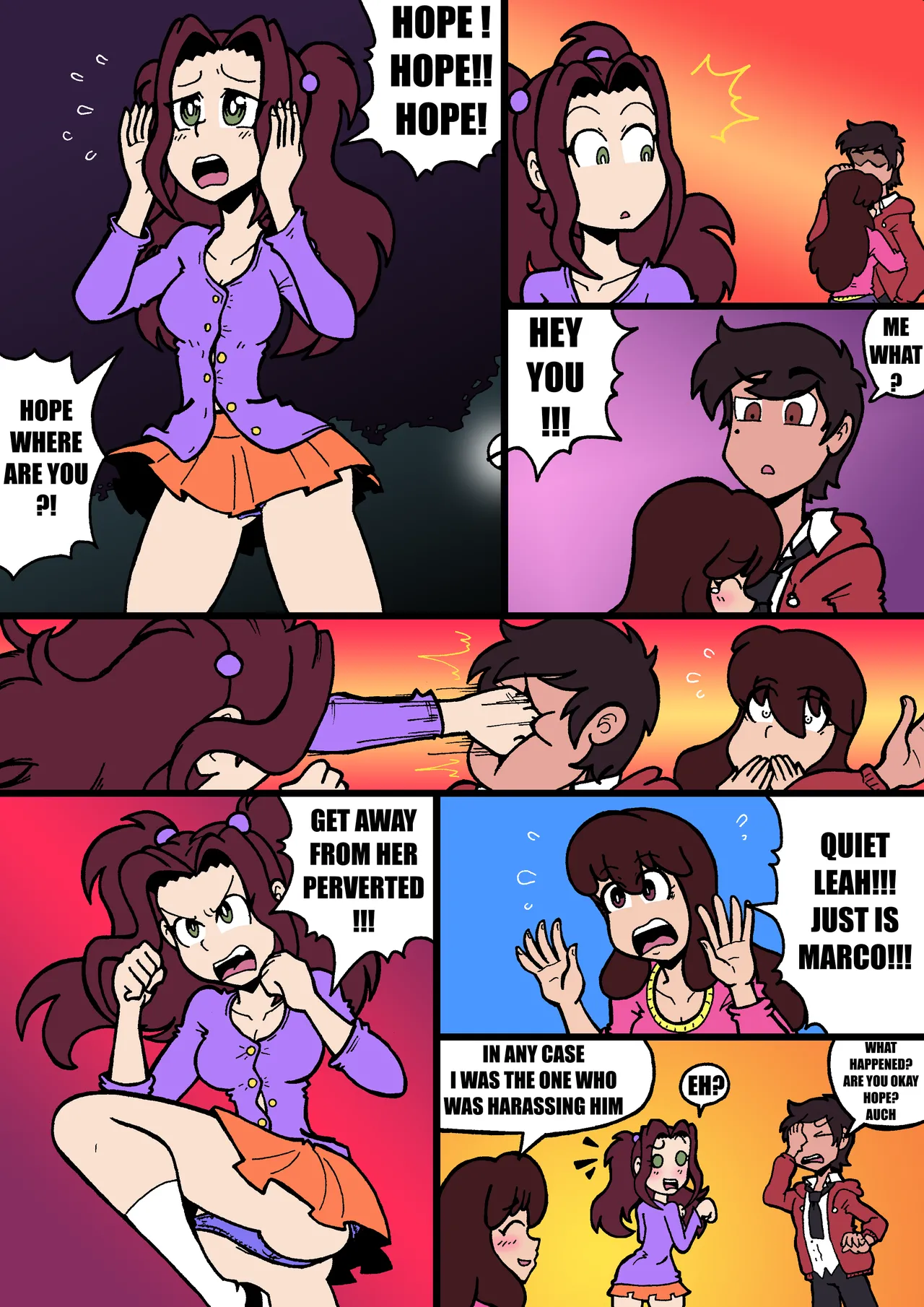 MARCO HAREM WORLDS SCHOOL porn comic picture 13