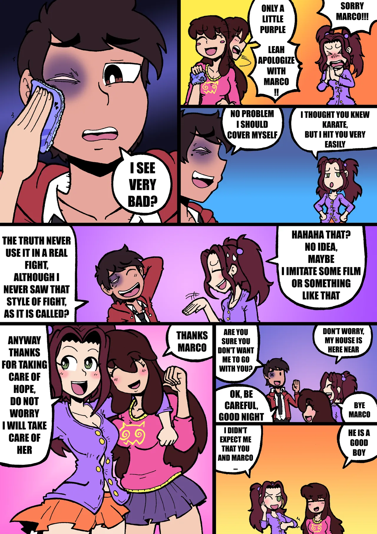 MARCO HAREM WORLDS SCHOOL porn comic picture 14