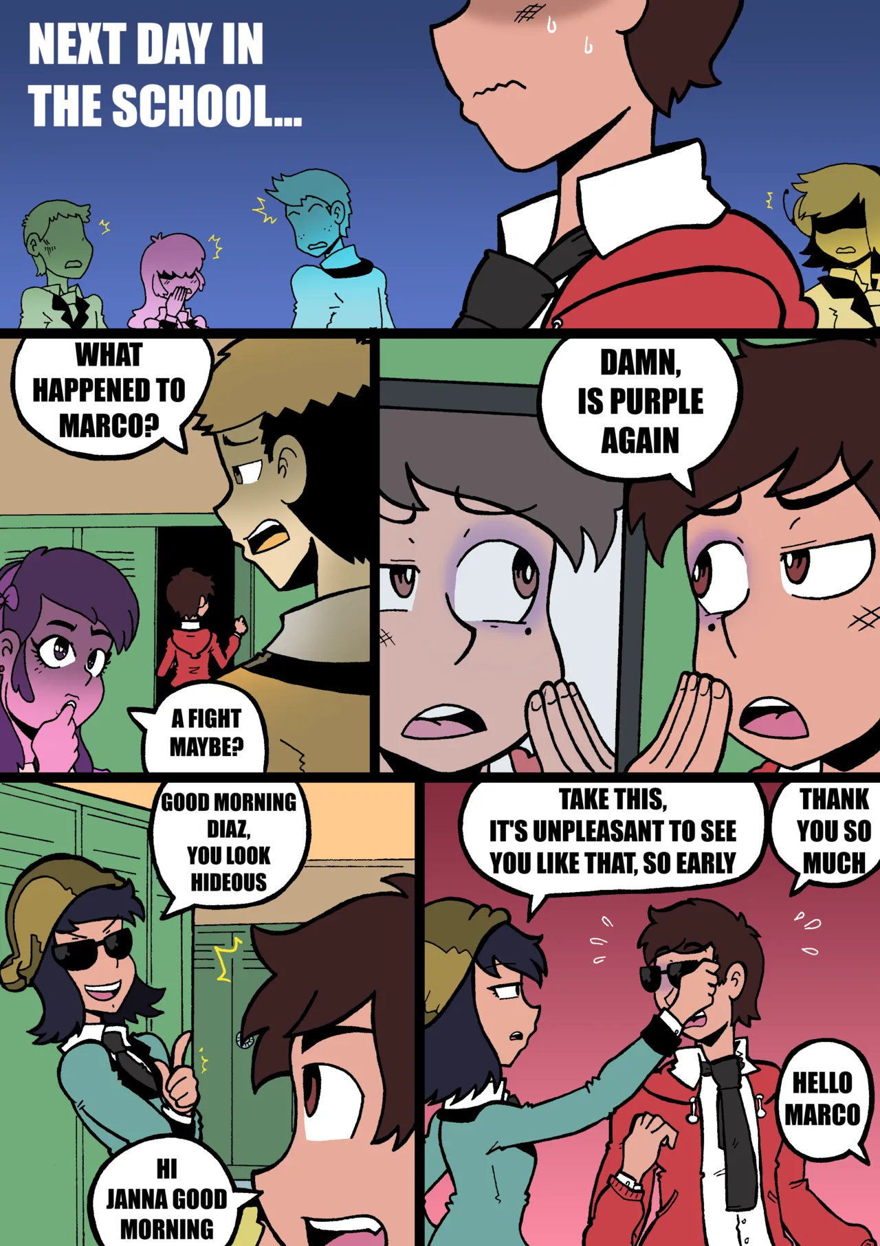 MARCO HAREM WORLDS SCHOOL porn comic picture 24