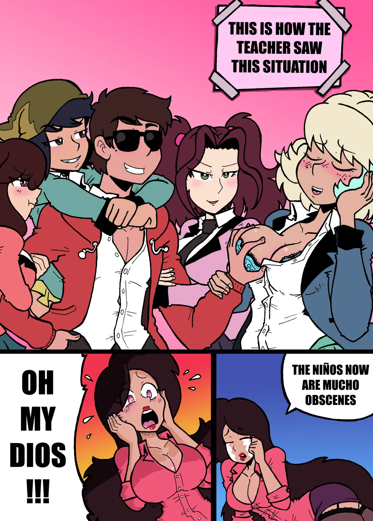 MARCO HAREM WORLDS SCHOOL porn comic picture 29
