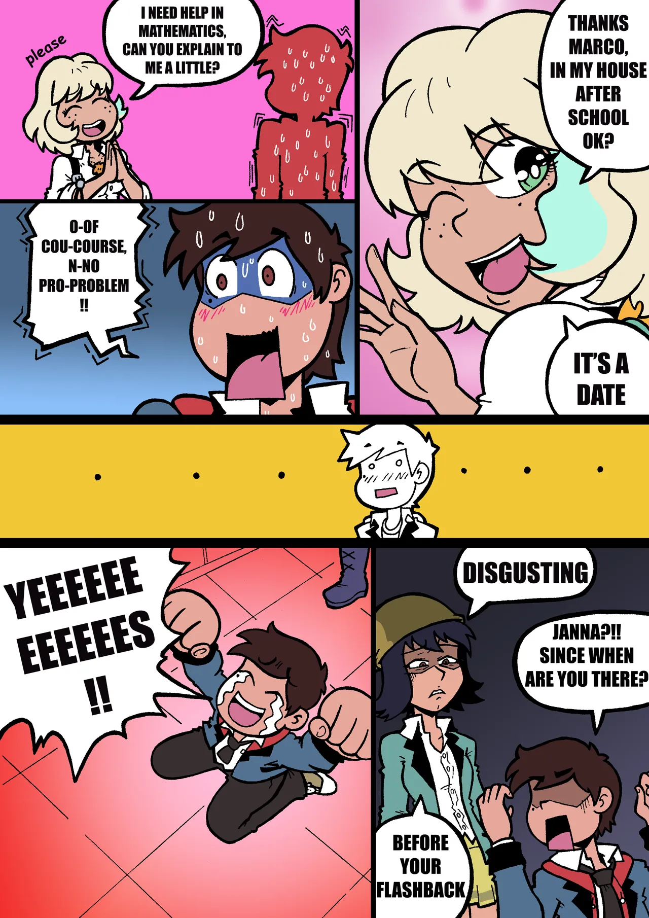 MARCO HAREM WORLDS SCHOOL porn comic picture 3