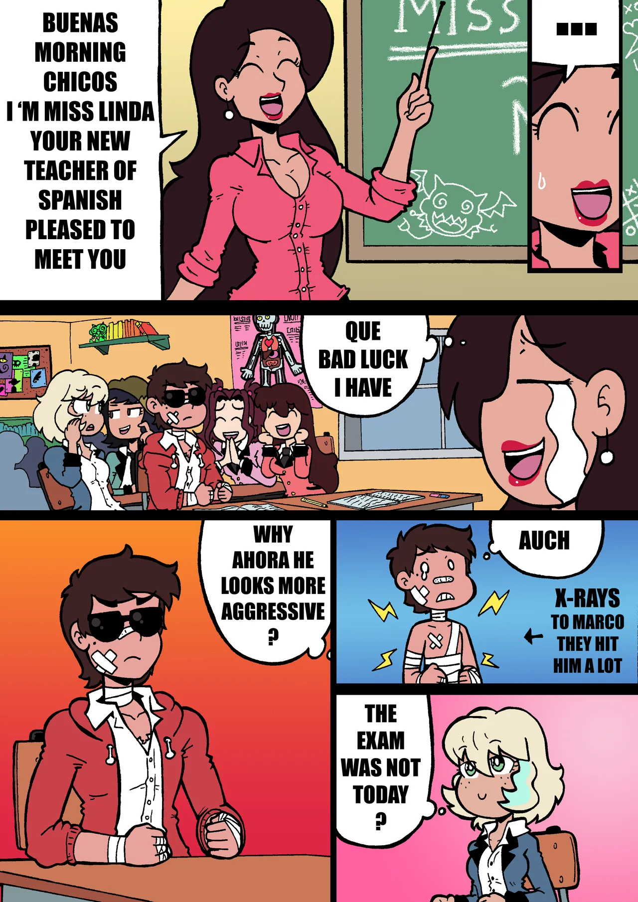 MARCO HAREM WORLDS SCHOOL porn comic picture 34