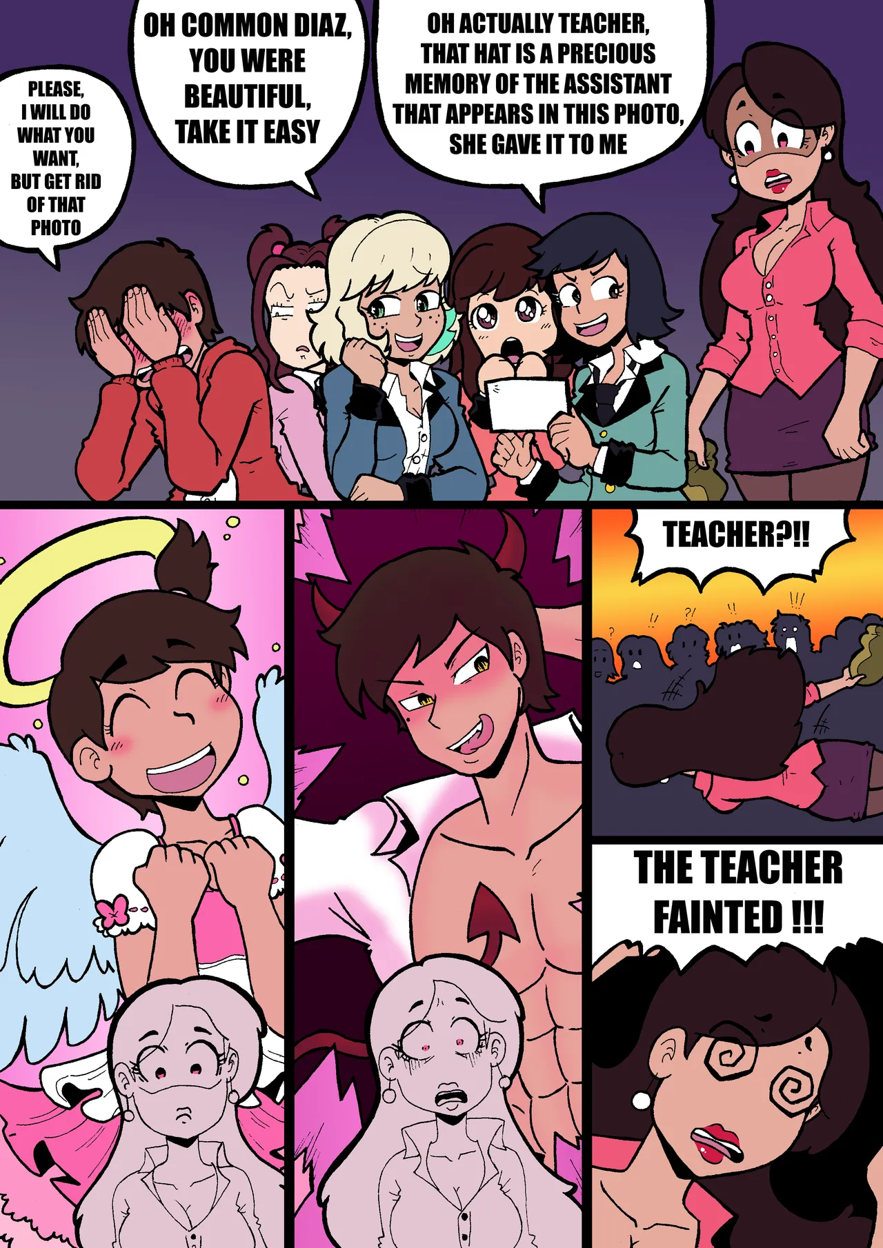MARCO HAREM WORLDS SCHOOL porn comic picture 47