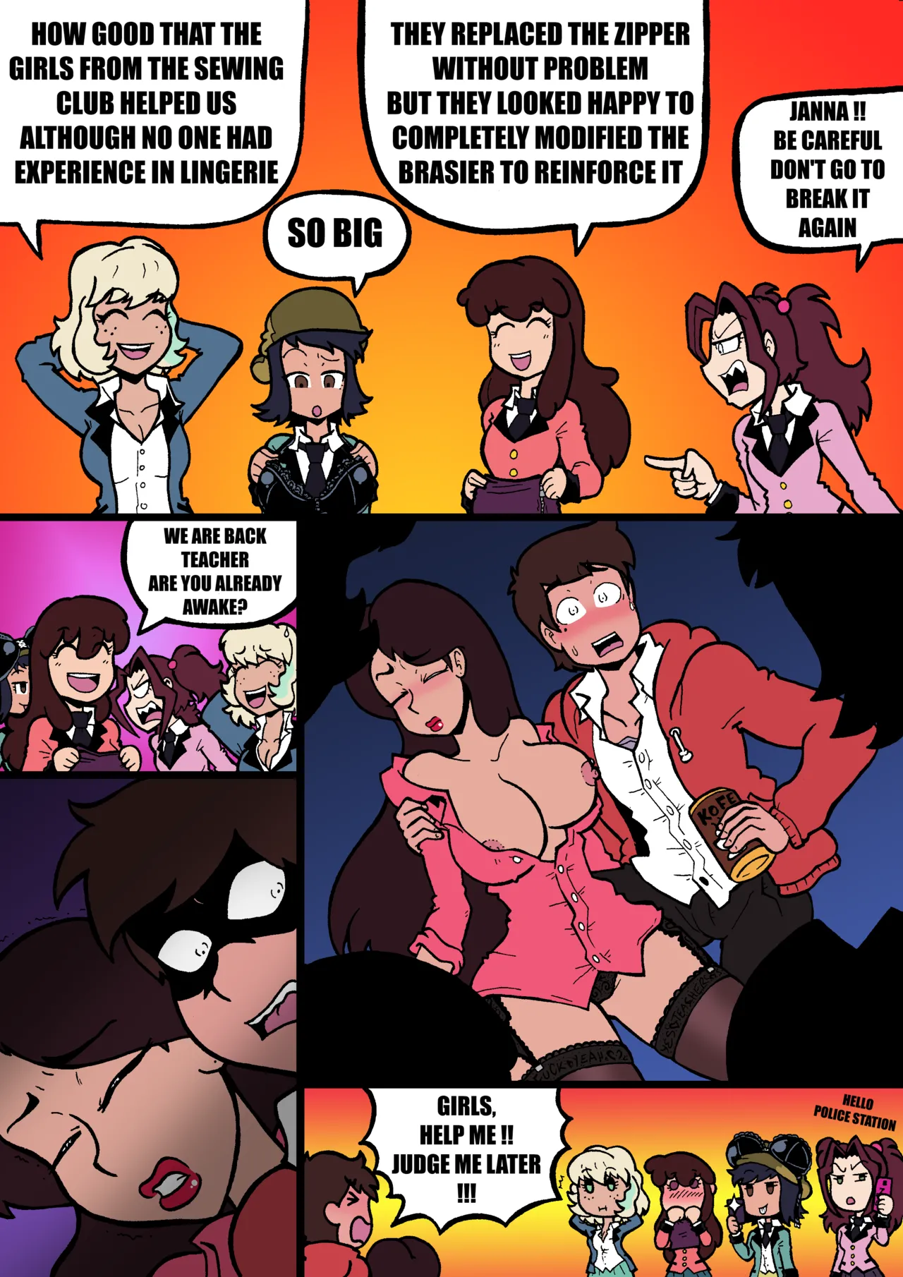 MARCO HAREM WORLDS SCHOOL porn comic picture 51