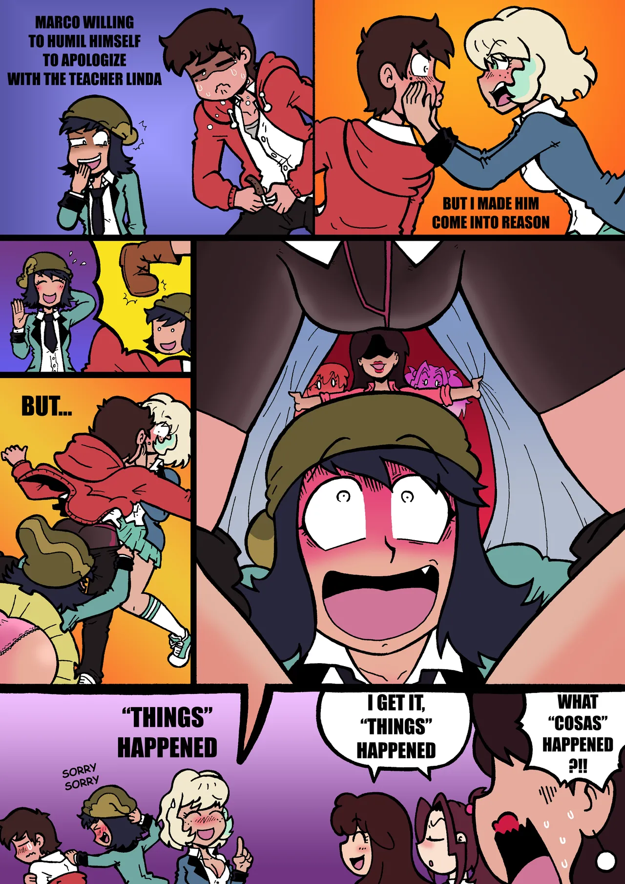 MARCO HAREM WORLDS SCHOOL porn comic picture 53