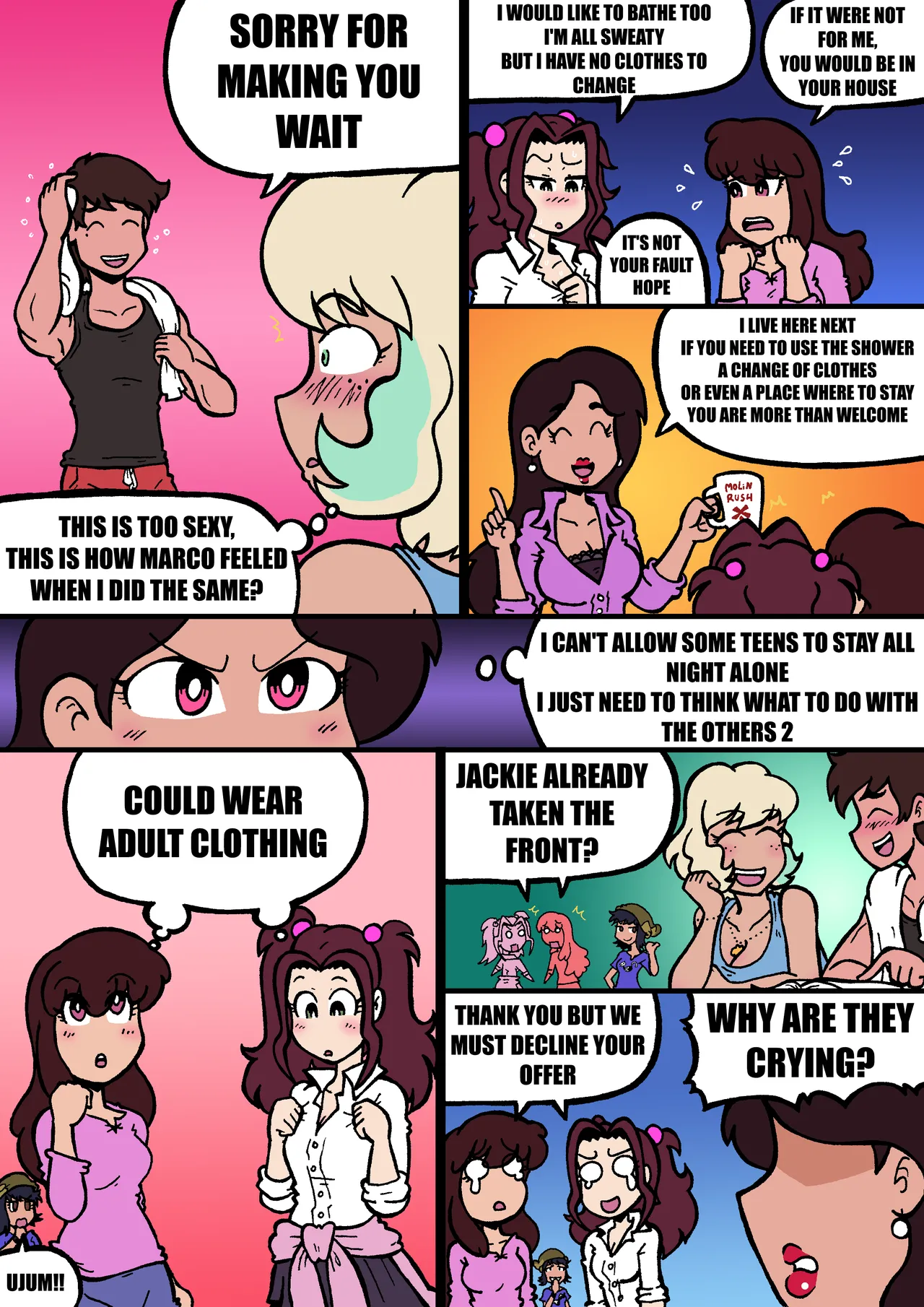 MARCO HAREM WORLDS SCHOOL porn comic picture 65
