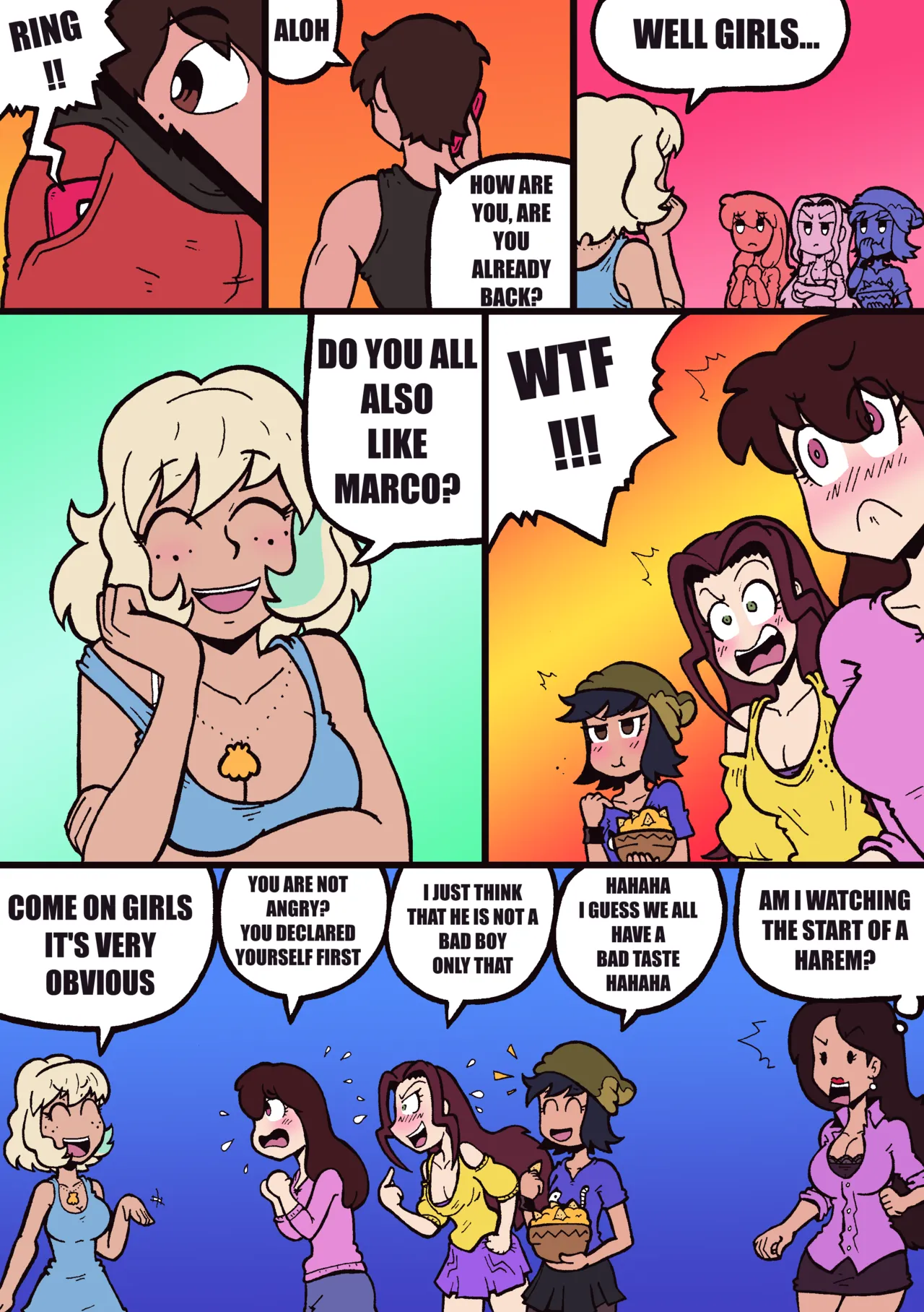 MARCO HAREM WORLDS SCHOOL porn comic picture 72