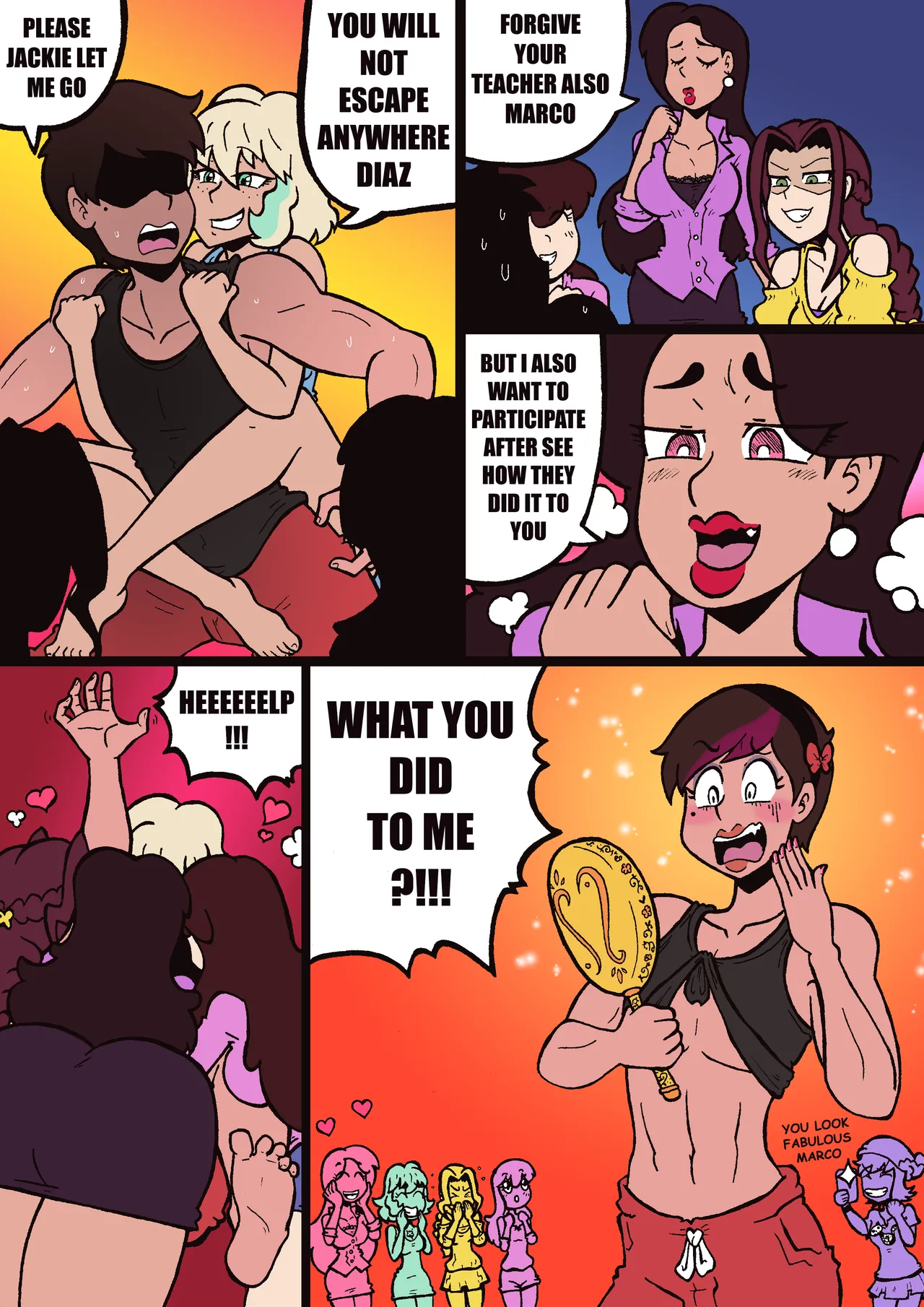 MARCO HAREM WORLDS SCHOOL porn comic picture 75