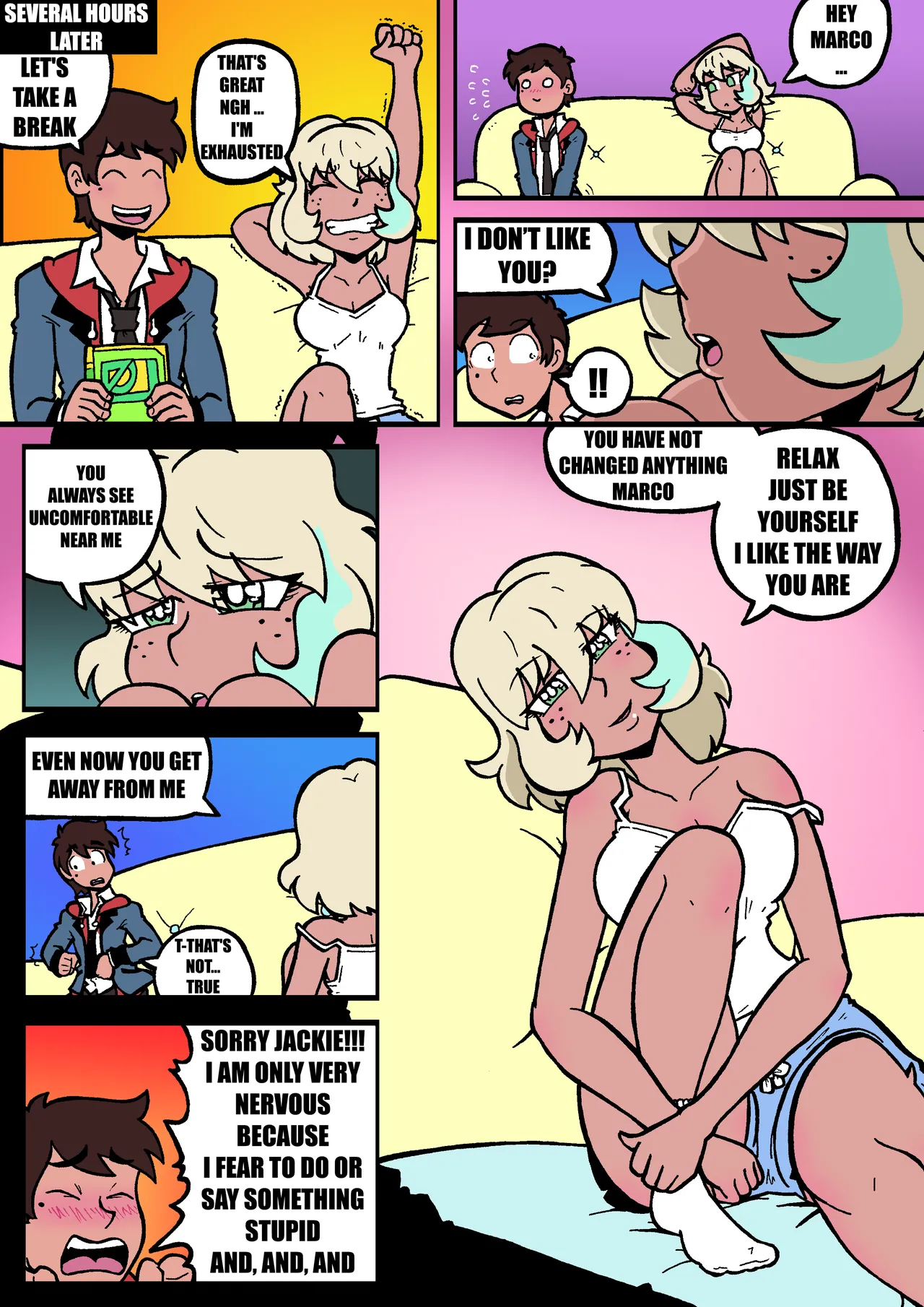 MARCO HAREM WORLDS SCHOOL porn comic picture 8