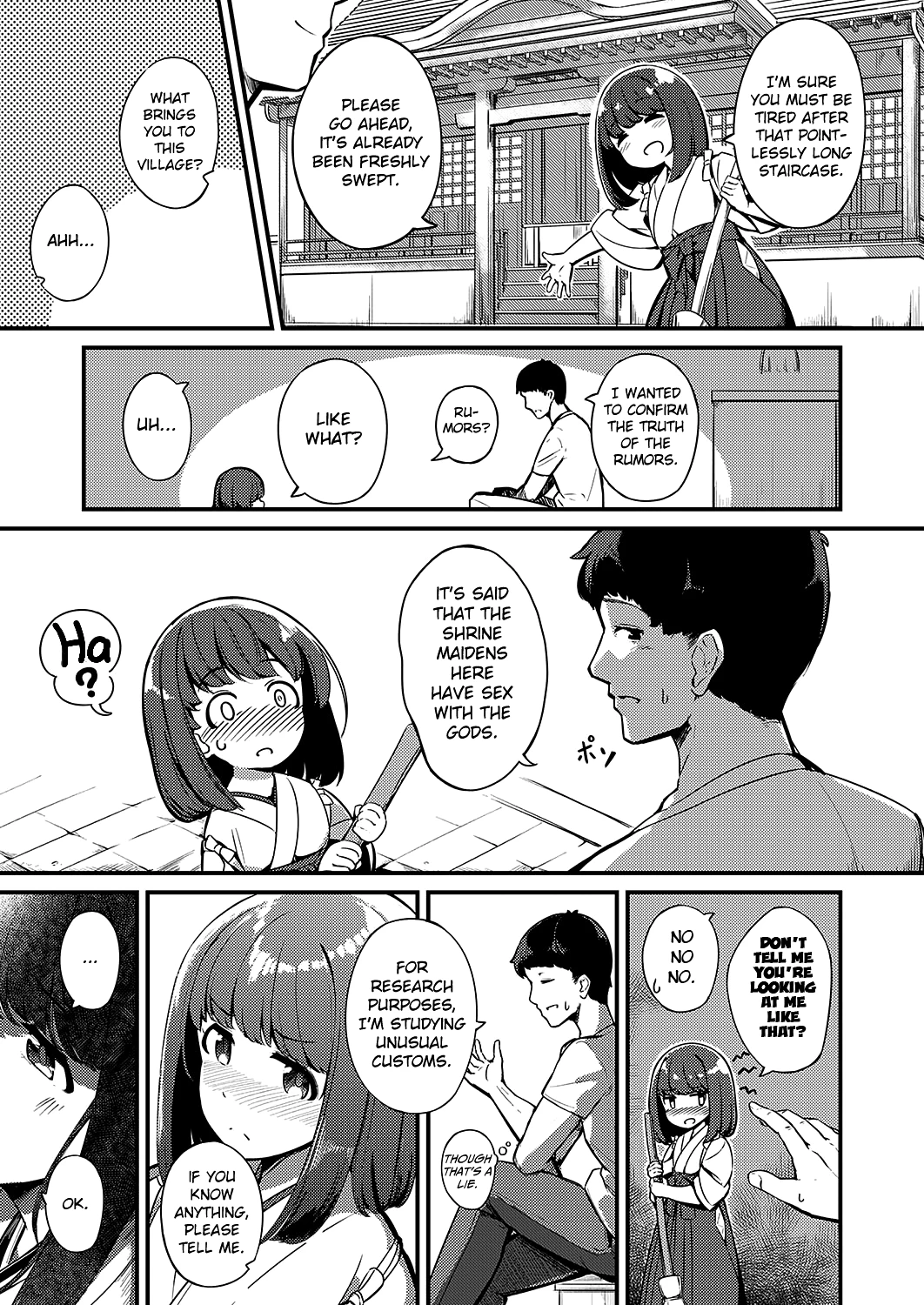 Marebito Kitari Te porn comic picture 3