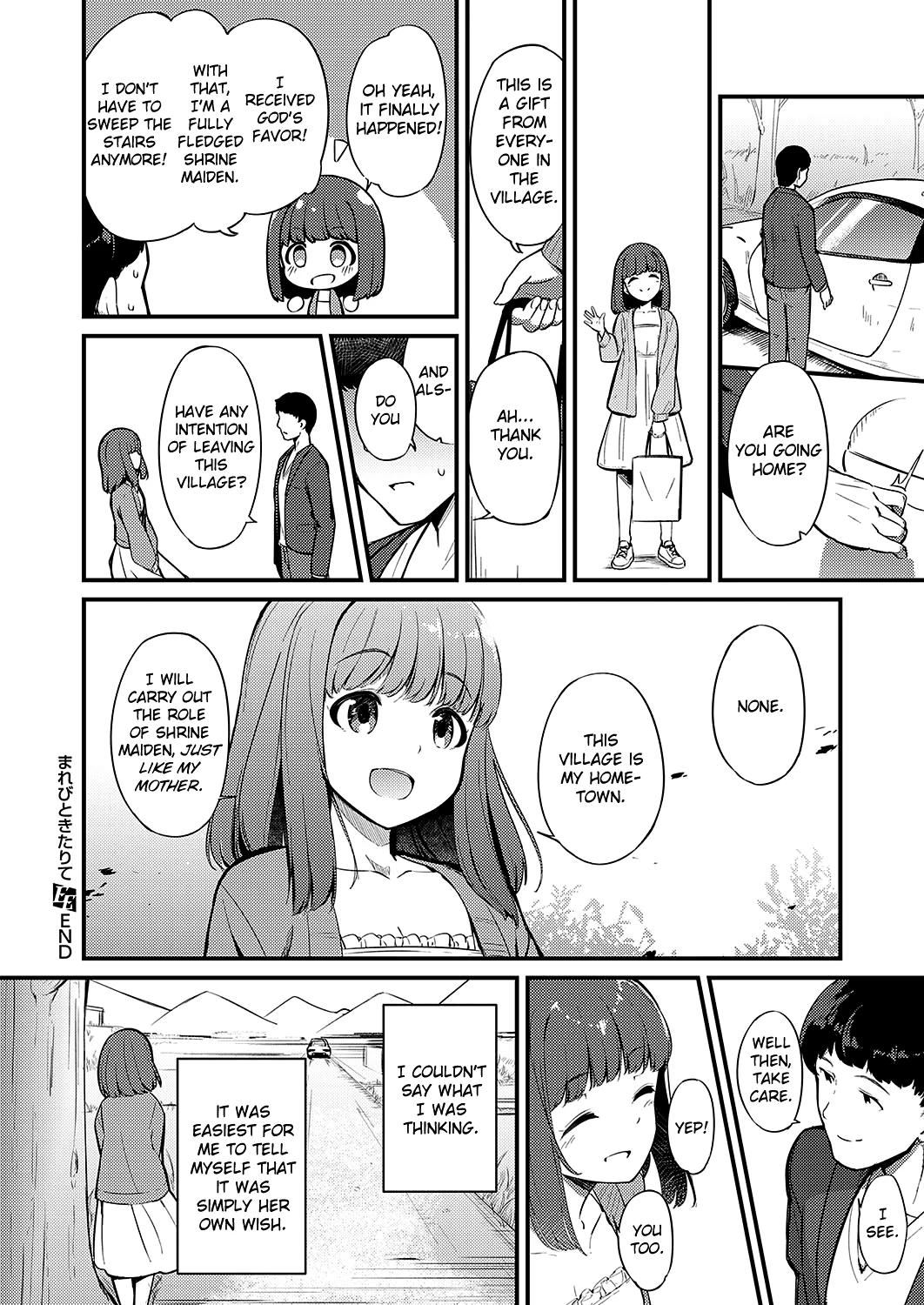 Marebito Kitari Te porn comic picture 30