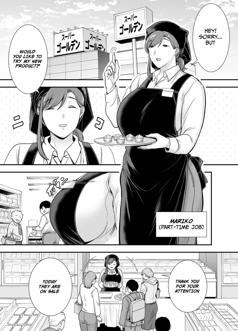 Mariko-san and Me ~An Affair with a Married Woman from My Part-Time Job~ porn comic picture 2