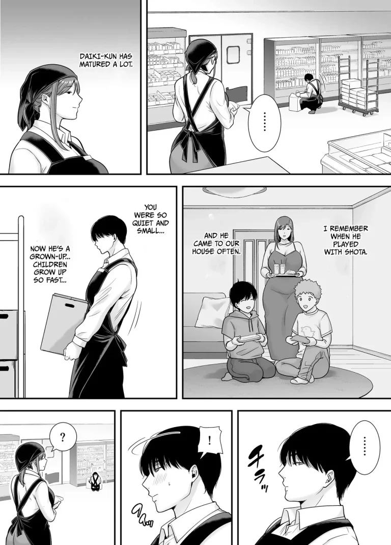 Mariko-san and Me ~An Affair with a Married Woman from My Part-Time Job~ porn comic picture 4