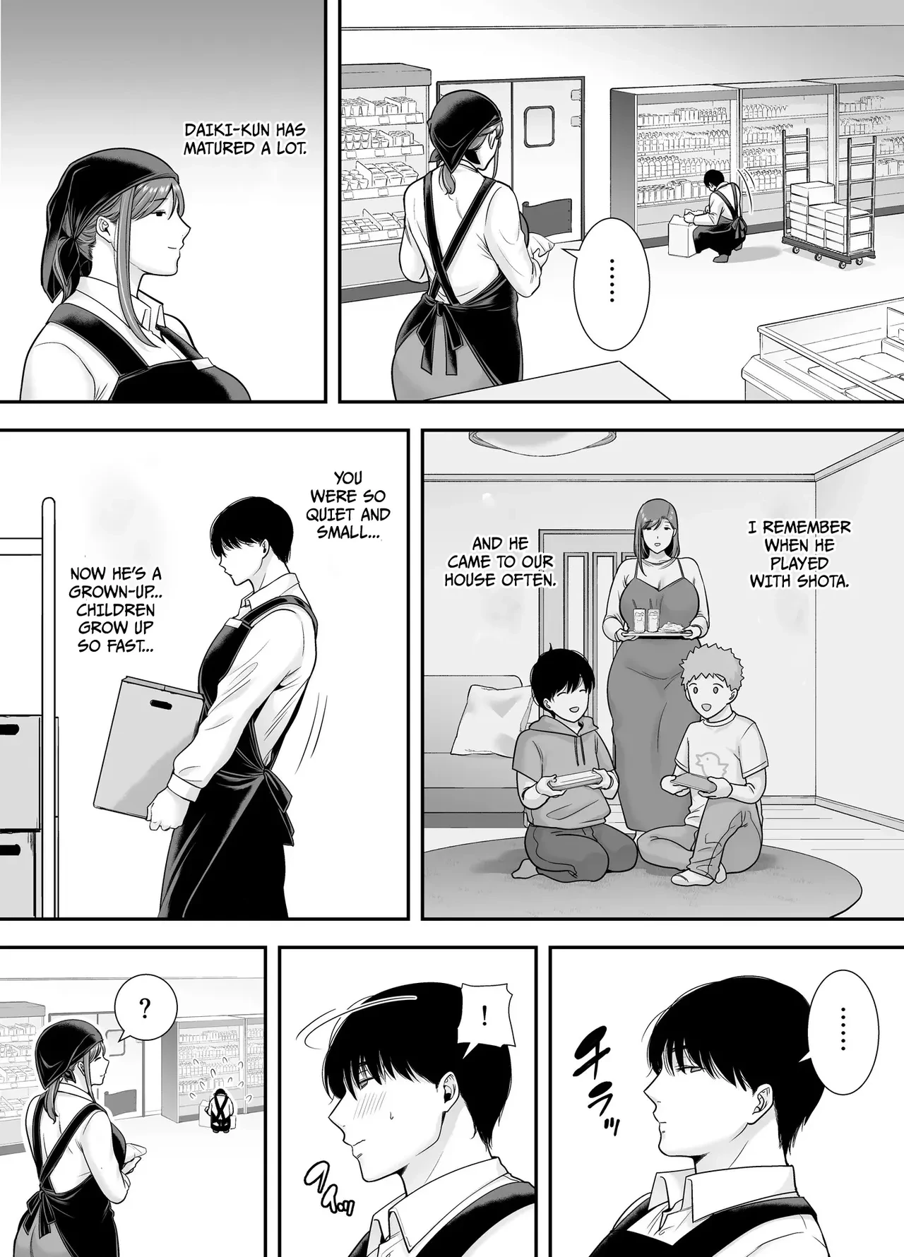 Mariko-san and Me ~An Affair with a Married Woman from My Part-Time Job~ porn comic picture 4