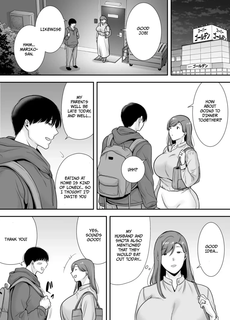 Mariko-san and Me ~An Affair with a Married Woman from My Part-Time Job~ porn comic picture 5
