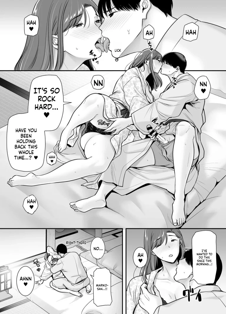 Mariko-san and Me ~An Affair with a Married Woman from My Part-Time (Story thus far) porn comic picture 137
