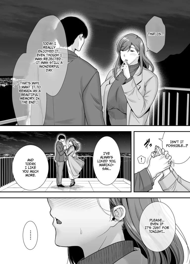 Mariko-san and Me ~An Affair with a Married Woman from My Part-Time (Story thus far) porn comic picture 16