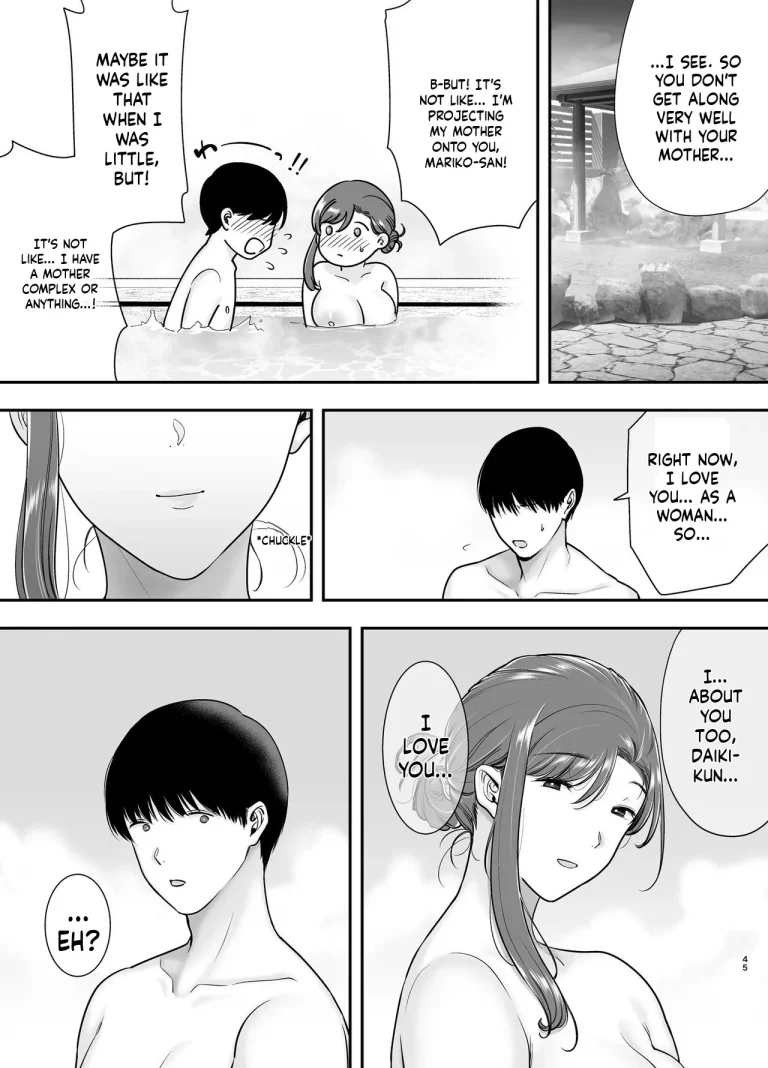 Mariko-san and Me ~An Affair with a Married Woman from My Part-Time (Story thus far) porn comic picture 160