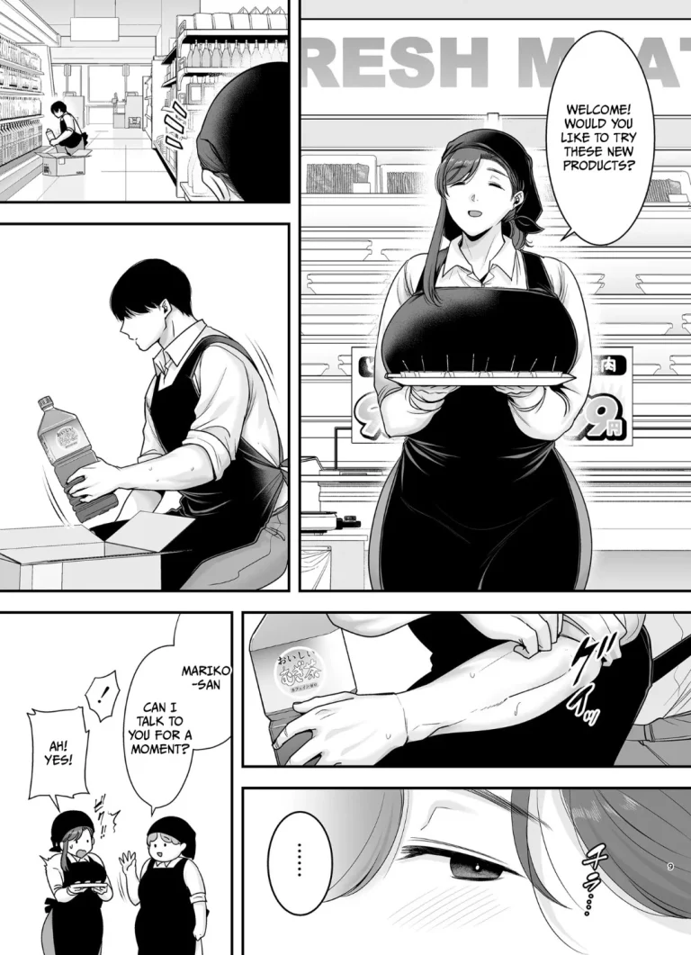 Mariko-san and Me ~An Affair with a Married Woman from My Part-Time (Story thus far) porn comic picture 60