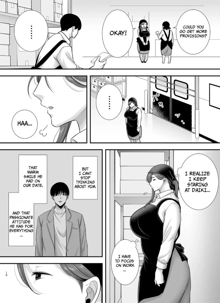 Mariko-san and Me ~An Affair with a Married Woman from My Part-Time (Story thus far) porn comic picture 61