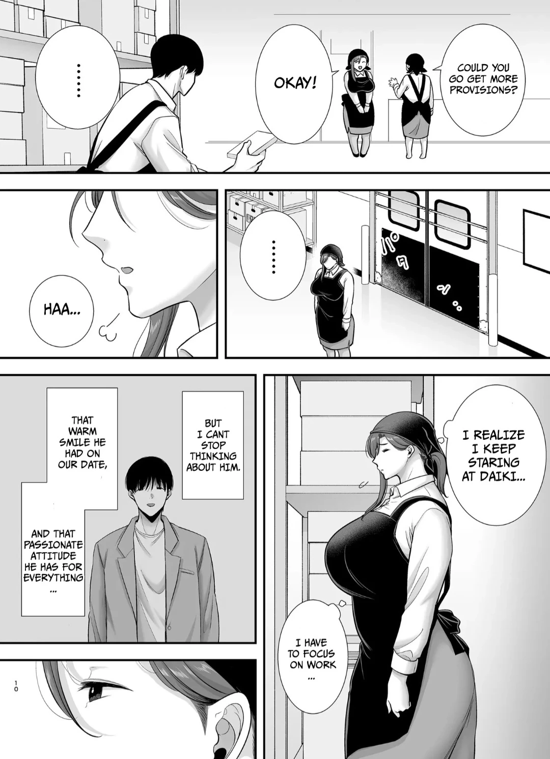 Mariko-san and Me ~An Affair with a Married Woman from My Part-Time (Story thus far) porn comic picture 61