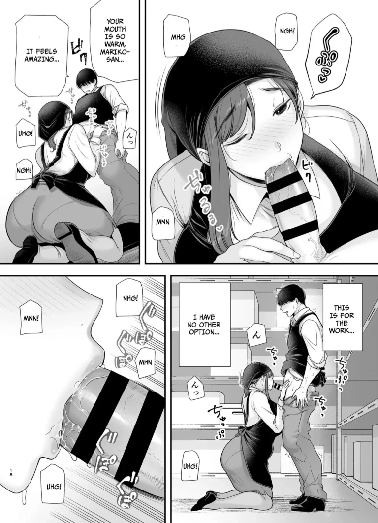 Mariko-san and Me ~An Affair with a Married Woman from My Part-Time (Story thus far) porn comic picture 69