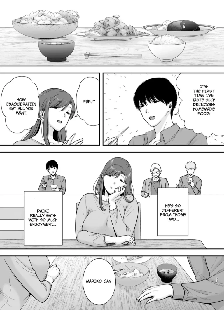 Mariko-san and Me ~An Affair with a Married Woman from My Part-Time (Story thus far) porn comic picture 86