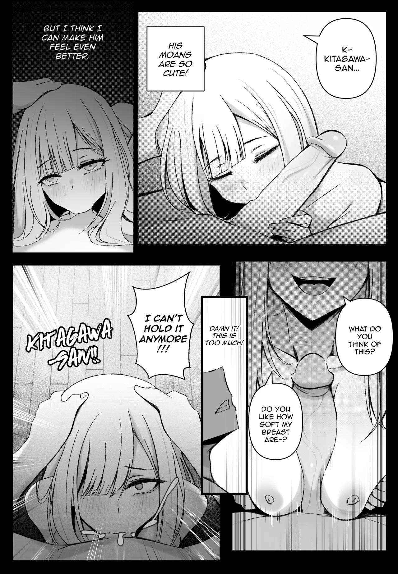 Marin x Gojo porn comic picture 10