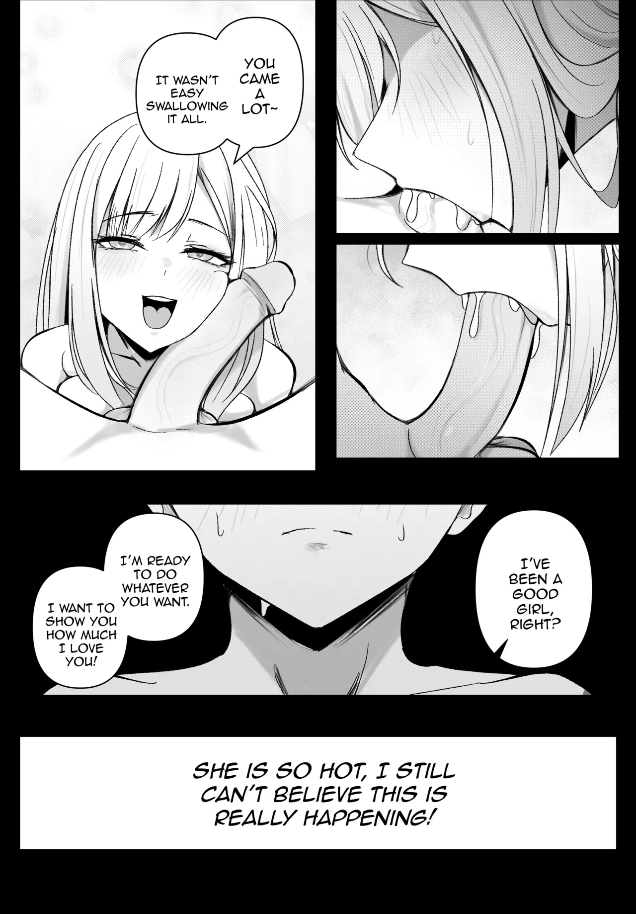 Marin x Gojo porn comic picture 11