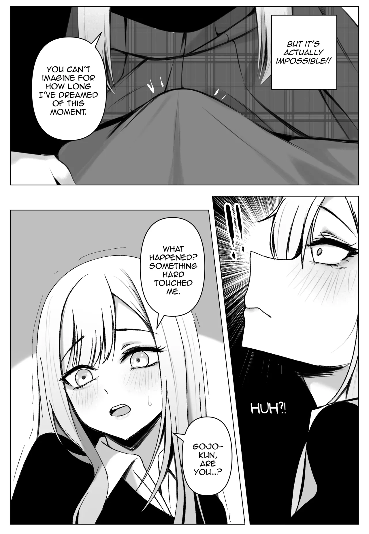 Marin x Gojo porn comic picture 6