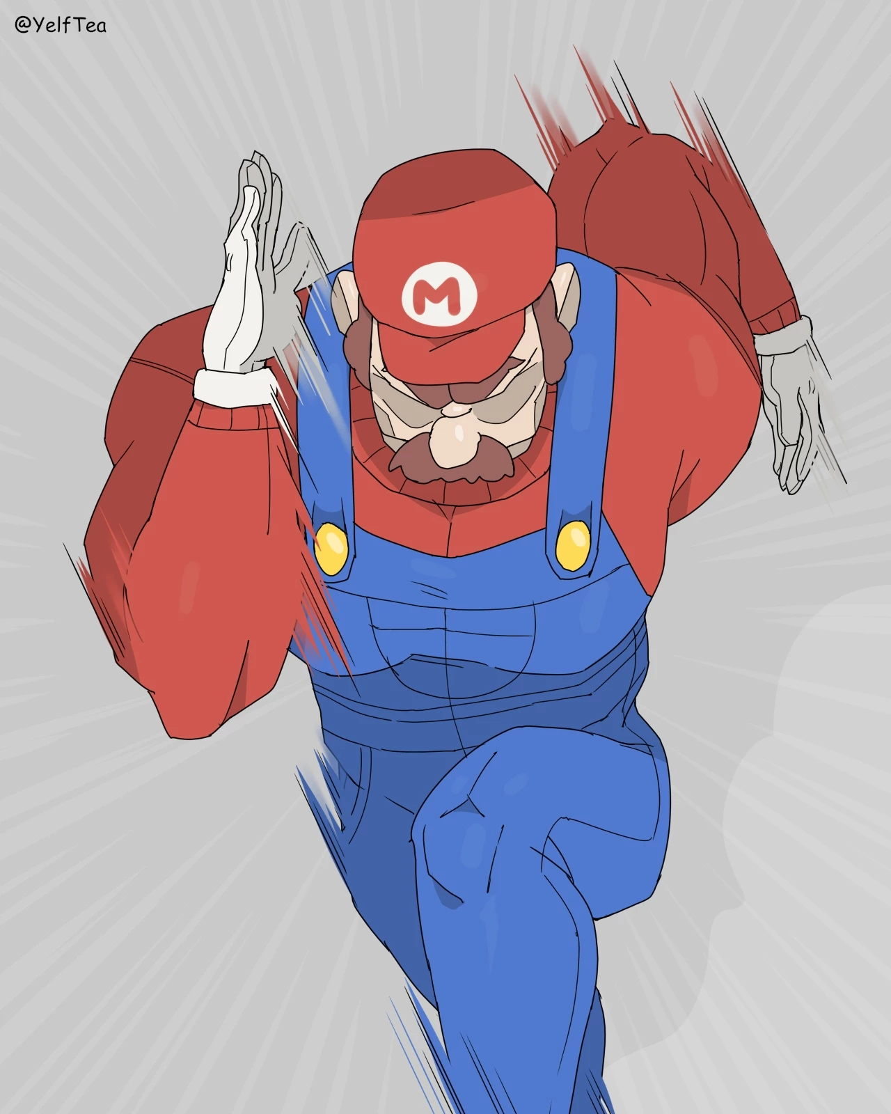 Mario "saves" her porn comic picture 14