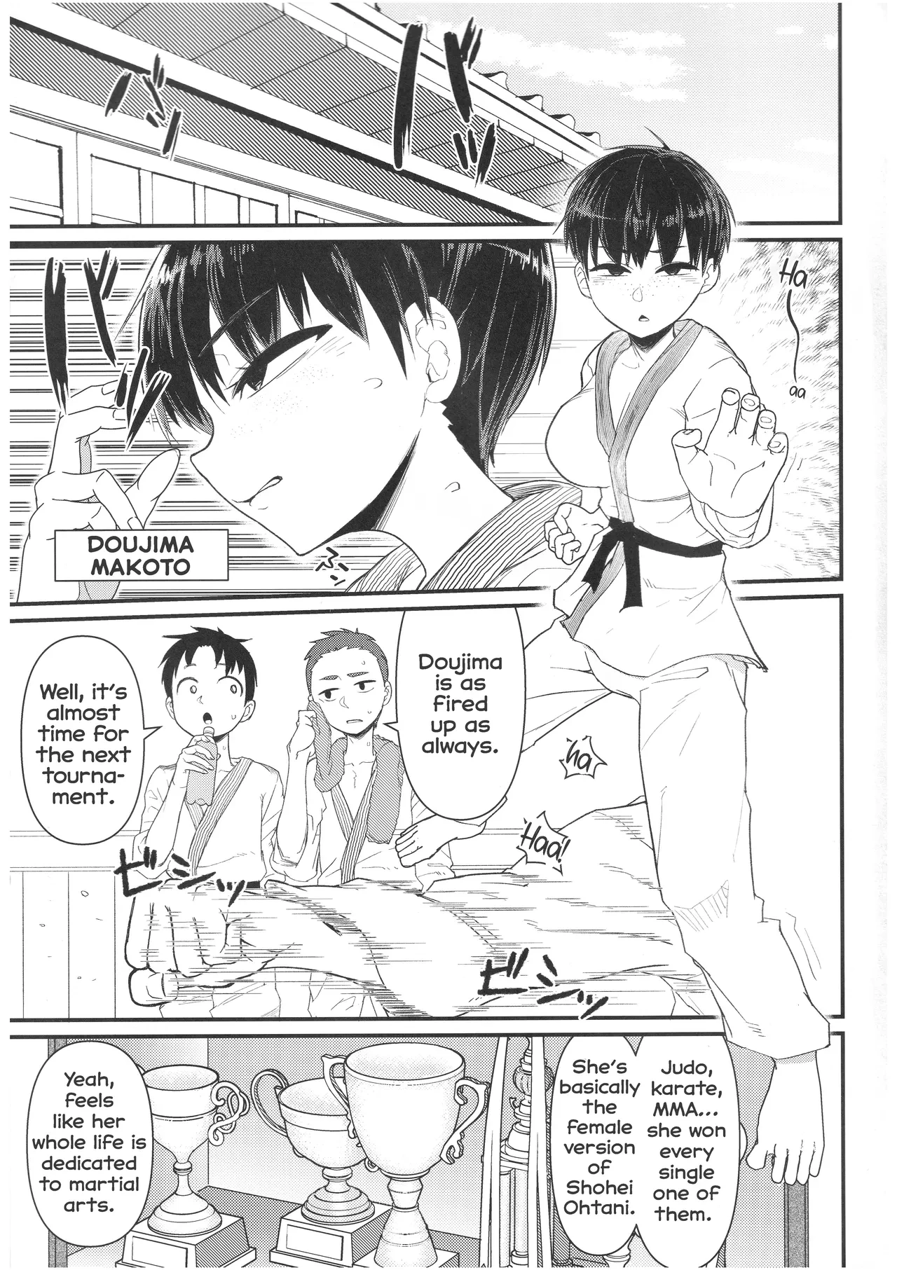 Martial arts idiot porn comic picture 2