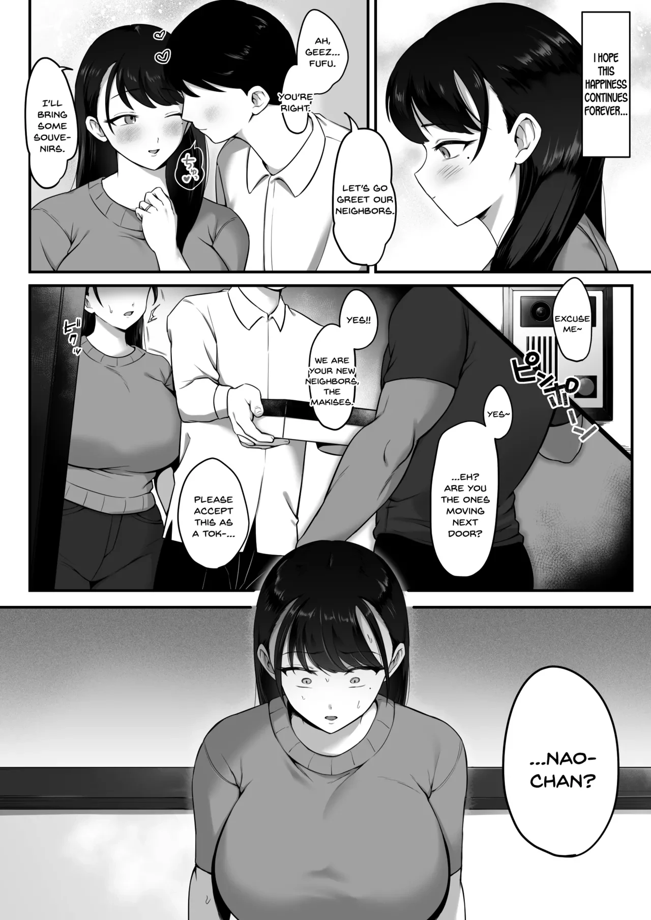 Maso Mesu Rinjin Onahozuma ~Saikai Shita Moto SeFri o Dekachin de Saikyouiku suru Hanashi~ porn comic picture 3