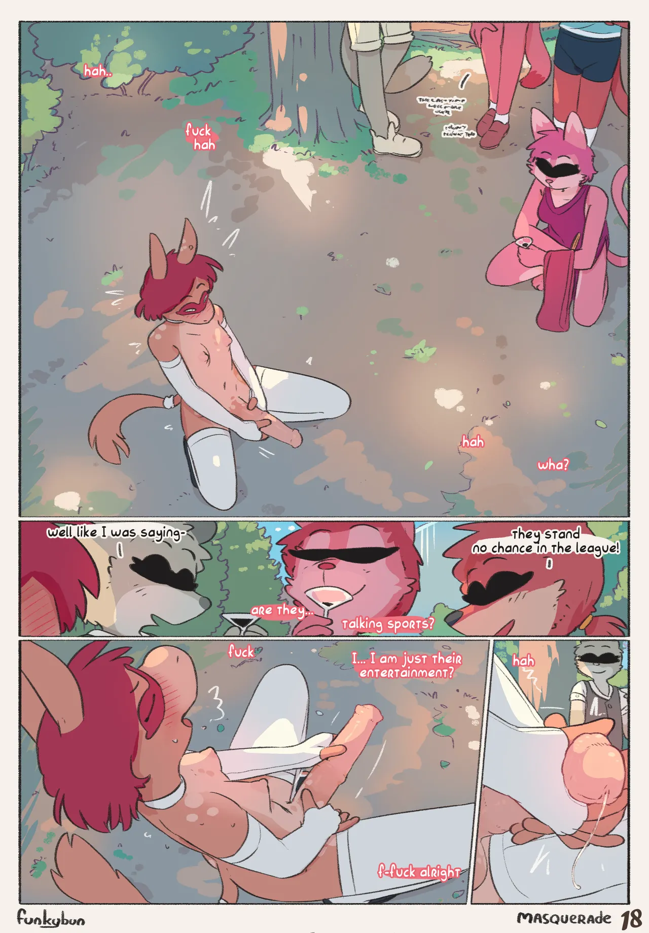 Masquerade porn comic picture 18