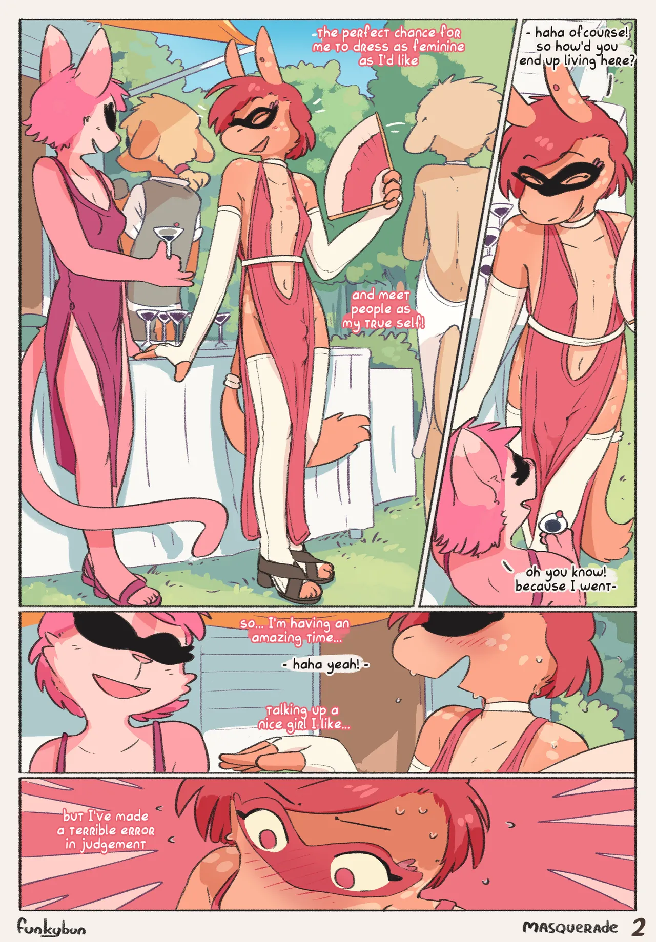 Masquerade porn comic picture 2