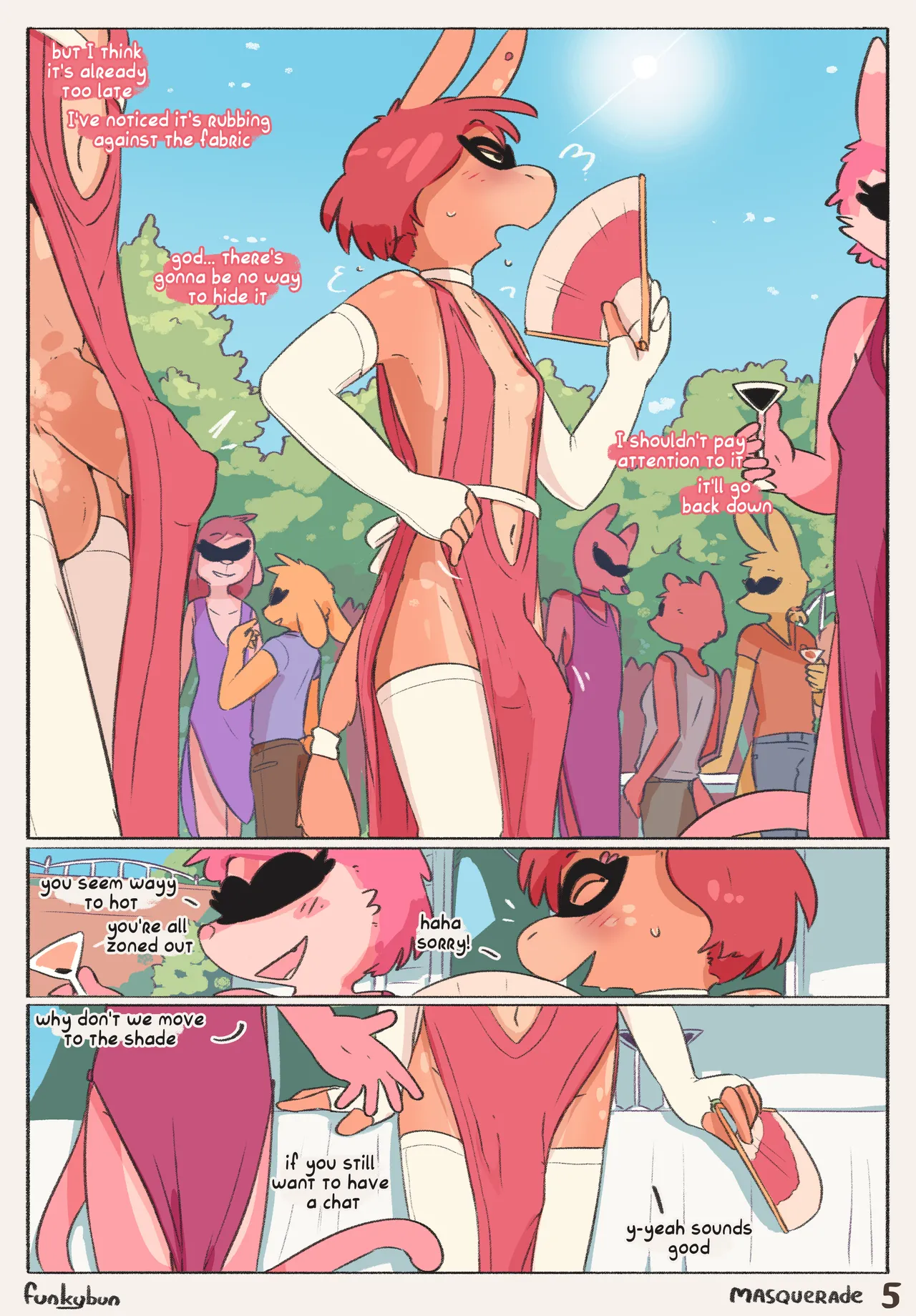 Masquerade porn comic picture 5