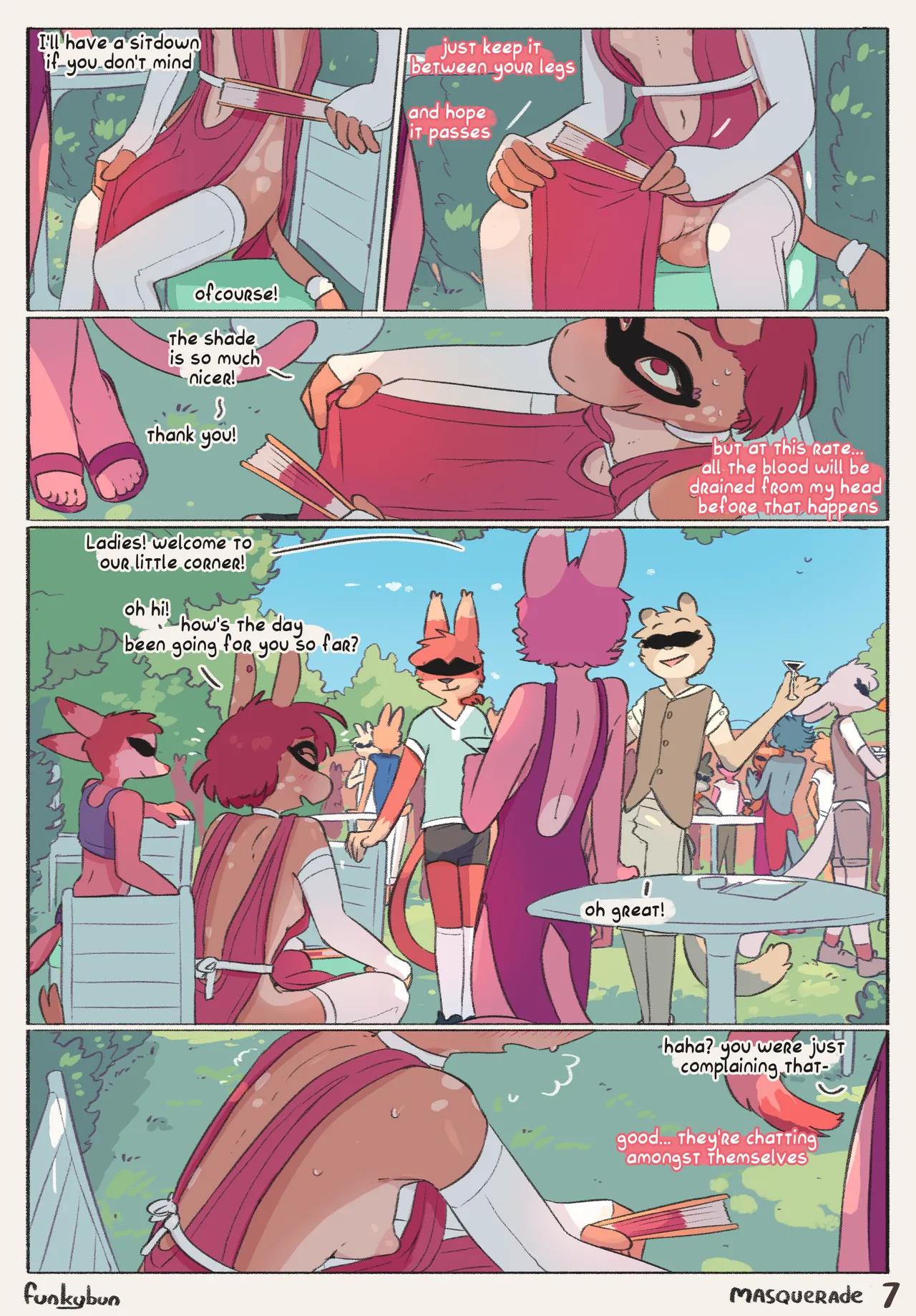 Masquerade porn comic picture 7