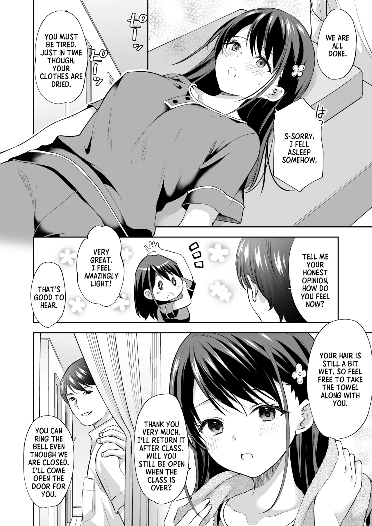 Massage parlor above the cram school porn comic picture 16