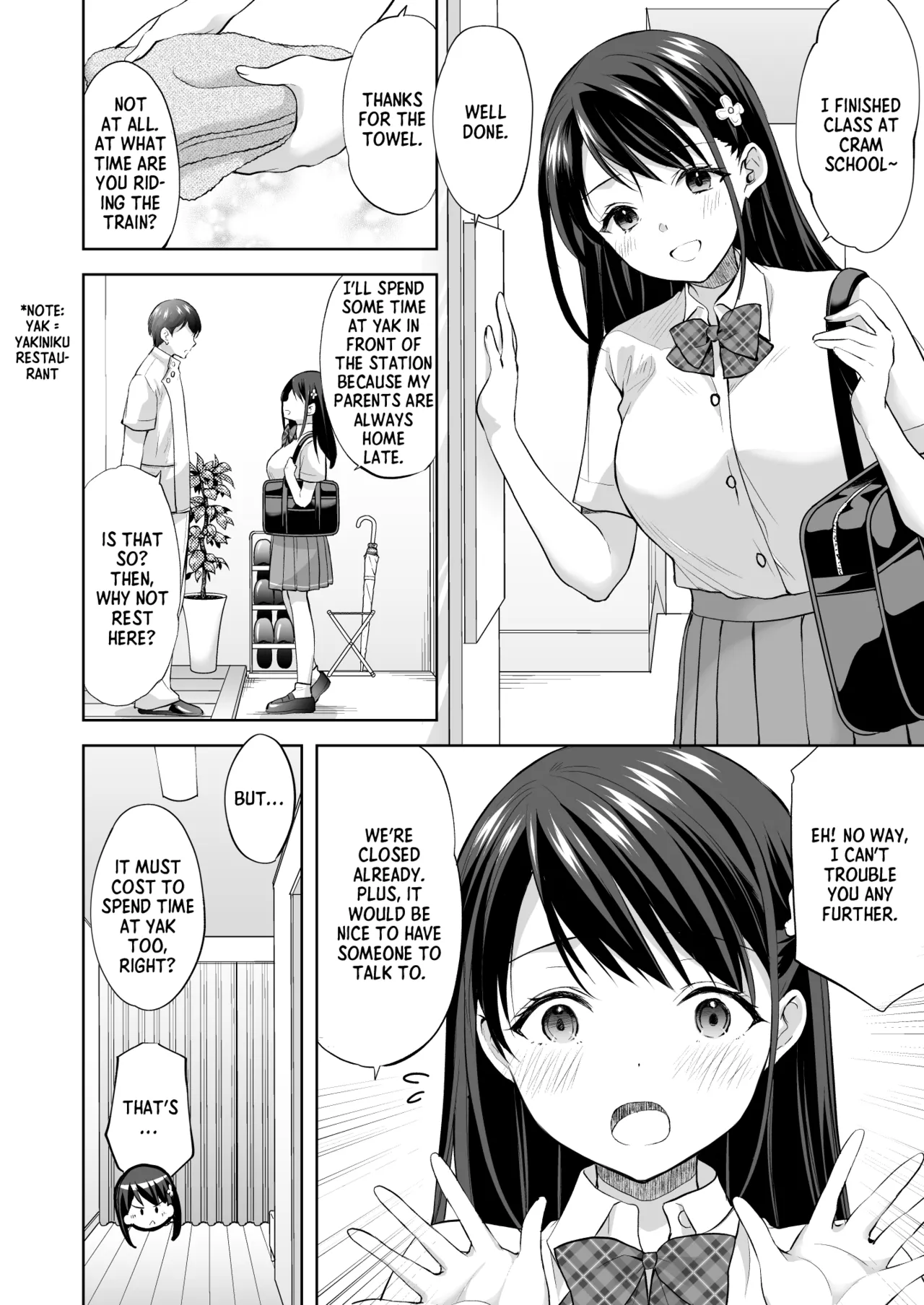 Massage parlor above the cram school porn comic picture 20