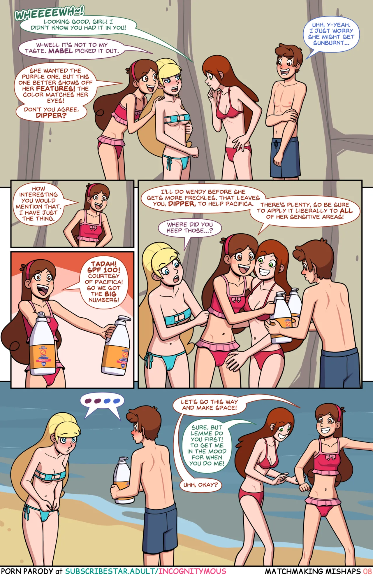 Matchmaking Mishaps (Ongoing) porn comic picture 8