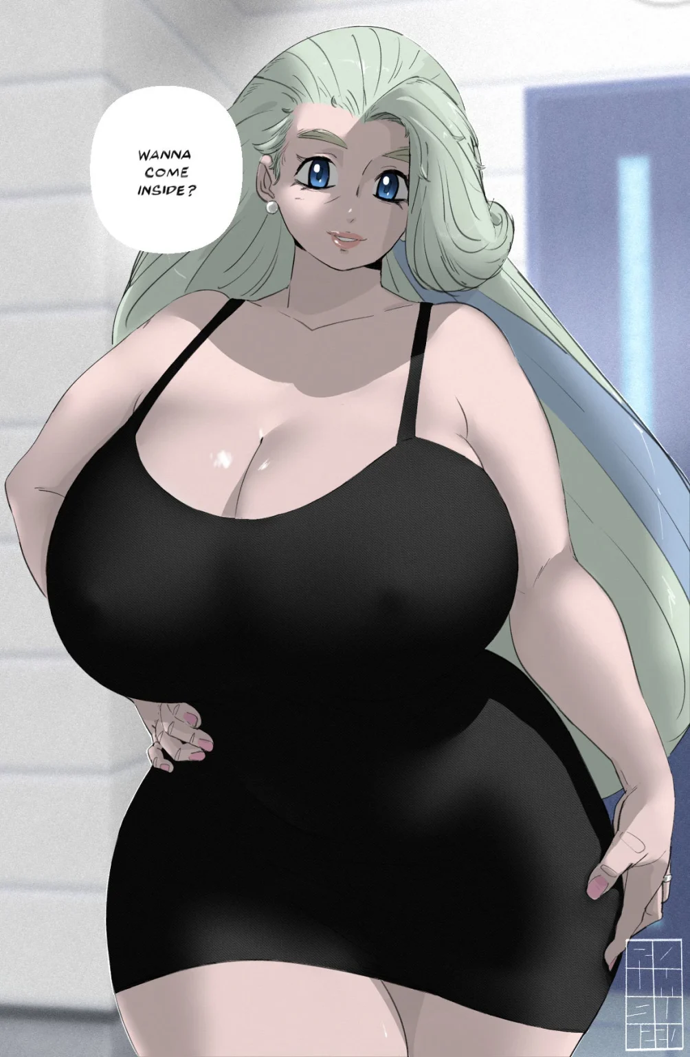 Melony's present porn comic picture 1