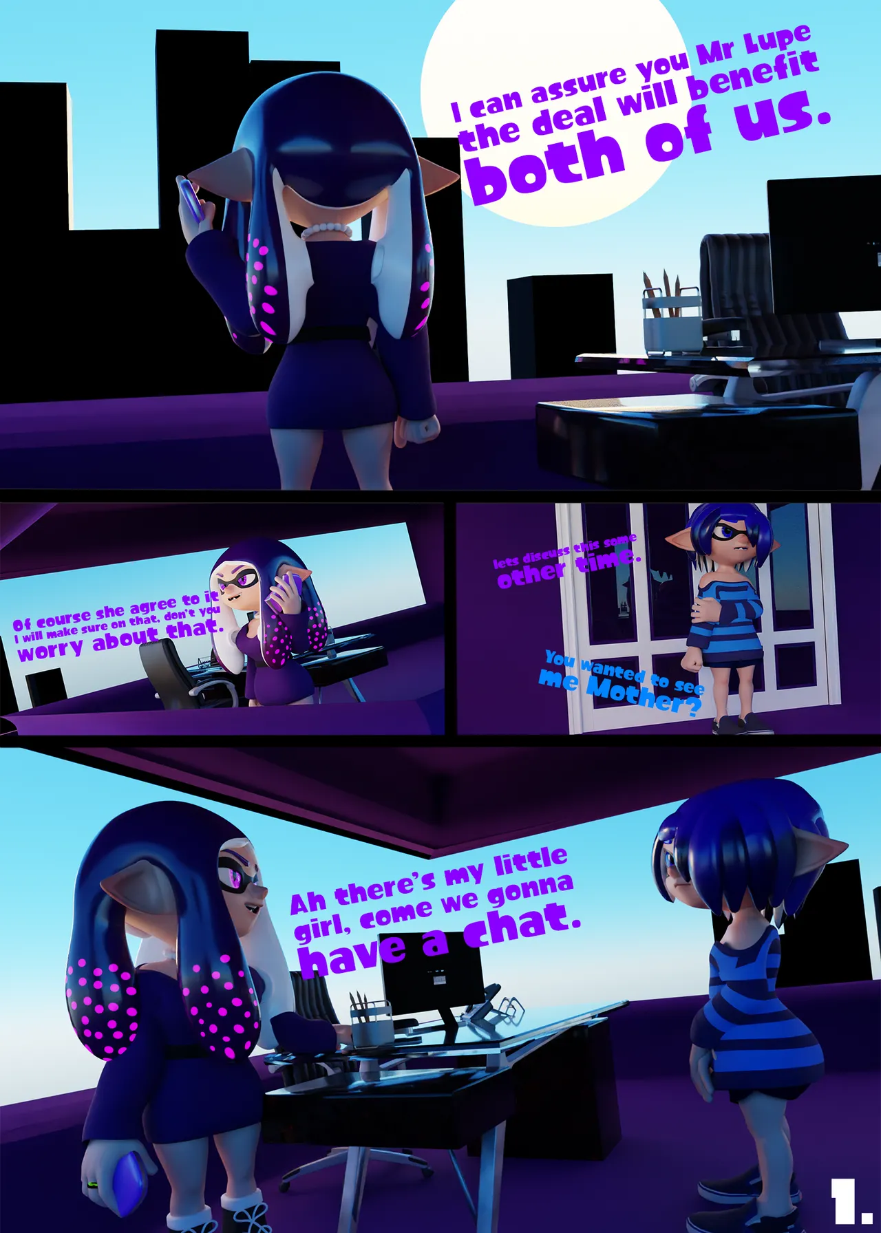 Midnight Blues porn comic picture 2