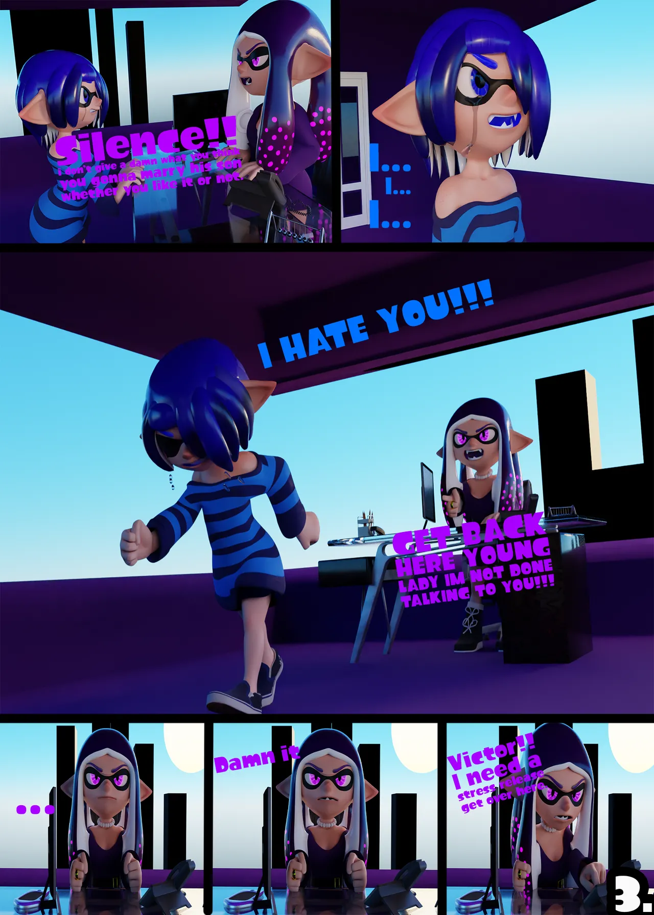 Midnight Blues porn comic picture 4