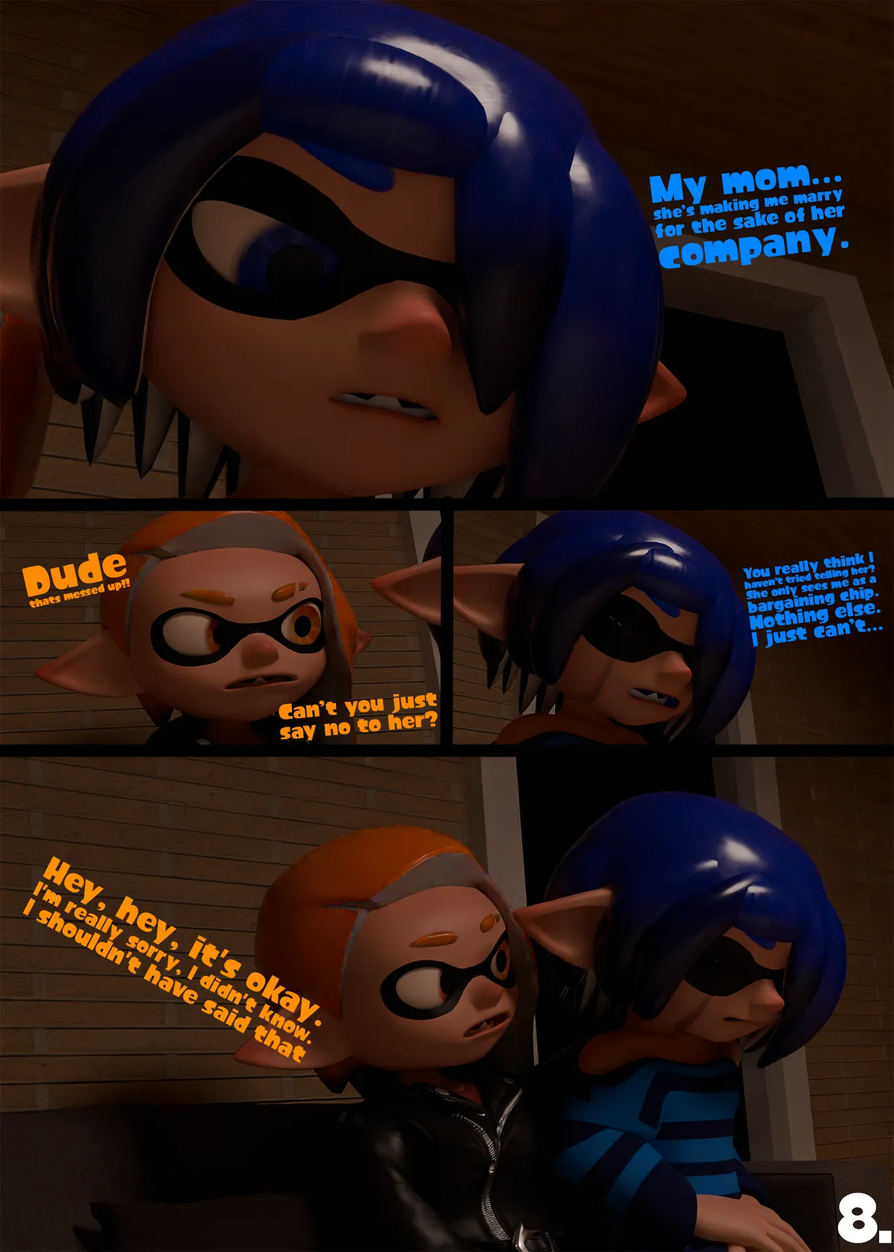 Midnight Blues porn comic picture 9